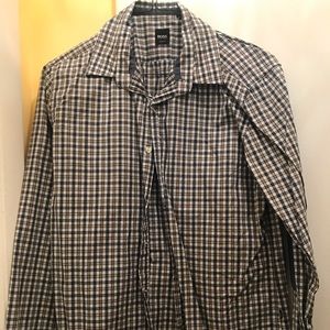 Hugo boss men shirt large size
